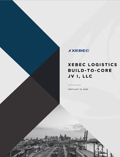 XEBEC LOGISTICS <br /> BUILD-TO-CORE JV I, LLC <br /> <span>INVESTMENT OVERVIEW</span>